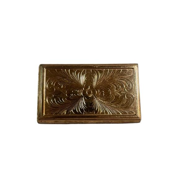 NAPOLEONIC STYLE GILT-METAL AND ENAMEL BOX - Picture 2 of 2